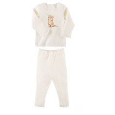 Пижама Наша мама размер 104, молочный