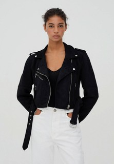 Куртка кожаная Pull&Bear