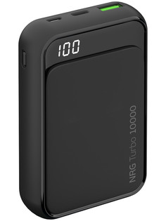 Внешний аккумулятор Deppa Power Bank NRG Turbo Compact 10000mAh Graphite 33555