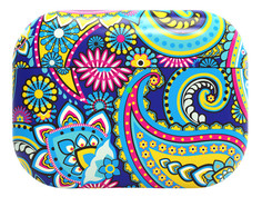 Чехол Deppa Ornament для APPLE AirPods Pro Light blue 47310