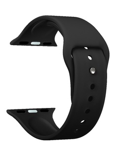 Аксессуар Ремешок Deppa для APPLE Watch 40mm/38mm Band Silicone Black 47122