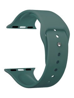 Аксессуар Ремешок Deppa для APPLE Watch 40mm/38mm Band Silicone Green 47126