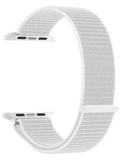 Аксессуар Ремешок Deppa для APPLE Watch 44mm/42mm Band Nylon White 48106