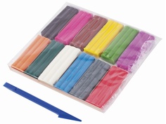 Набор для лепки Brauberg Пластилин восковой 12 цветов 180g 103307