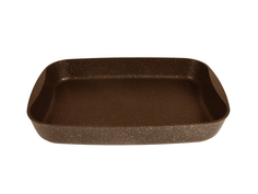 Противень Kukmara Кофейный мрамор 40x29.5cm пмк03а