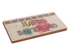 Конверт подарочный Wonder Wood С днем рождения WWGFENVBIR/8