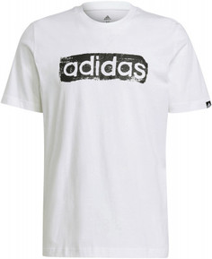 Футболка мужская adidas Brushstroke, размер 52-54