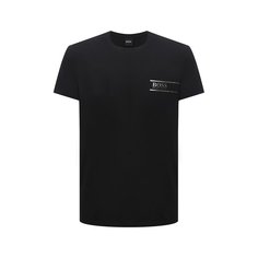 Хлопковая футболка BOSS