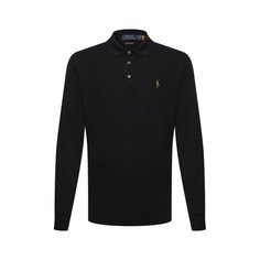 Хлопковое поло с длинными рукавами Polo Ralph Lauren