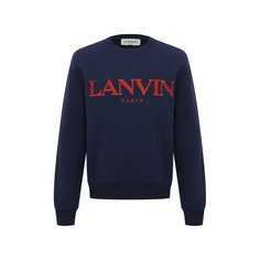 Хлопковый свитшот Lanvin