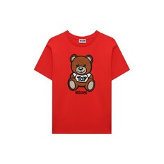 Хлопковая футболка Moschino