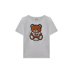 Хлопковая футболка Moschino