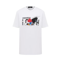 Хлопковая футболка Dsquared2