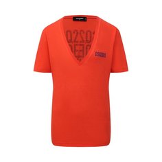 Хлопковая футболка Dsquared2