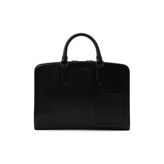 Кожаная сумка для ноутбука Ermenegildo Zegna
