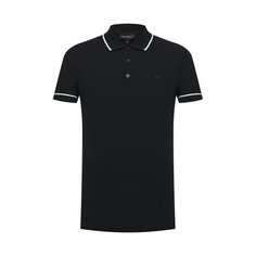 Хлопковое поло Emporio Armani