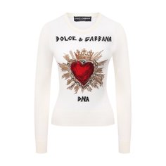 Пуловер из шерсти и кашемира Dolce & Gabbana