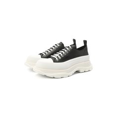 Кожаные кроссовки Alexander McQueen