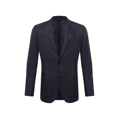 Пиджак из шерсти и шелка Ermenegildo Zegna