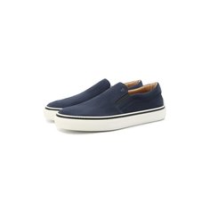 Замшевые слипоны Tod’s Tods