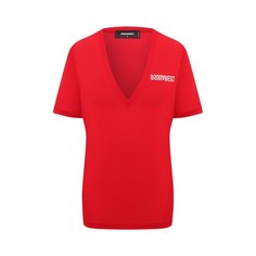 Хлопковая футболка Dsquared2