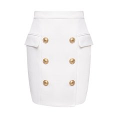 Хлопковая юбка Balmain