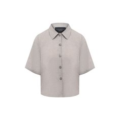 Льняная рубашка Emporio Armani