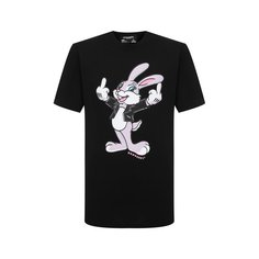 Хлопковая футболка DOMREBEL