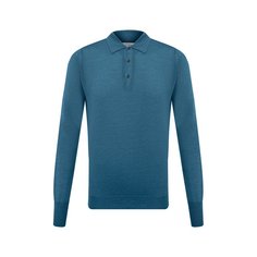 Поло из шерсти и хлопка John Smedley