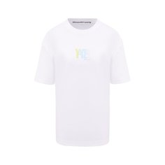 Хлопковая футболка Alexander Wang
