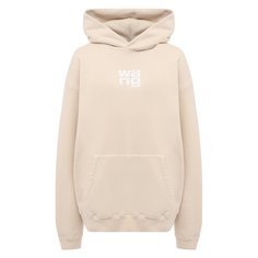 Хлопковый худи Denim X Alexander Wang