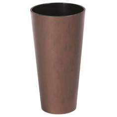 Кашпо Prosperplast Tubus Slim Corten 40 см