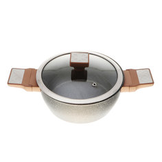 Кастрюля с крышкой Kitchen star Aro 20 см
