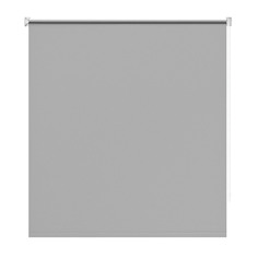 Штора рулонная Decofest блэкаут серый 160х175 см