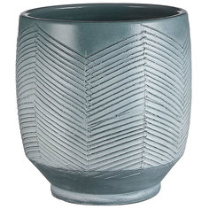 Кашпо Edelman garden Dafni 23 см голубое