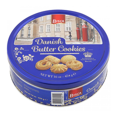 Печенье Bisca Butter Cookies 7% сливочного масла 454 г