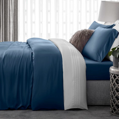 Постельный комплект Togas сенса синий 220x240/260х270/50x70-2