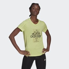 Футболка для бега Graphic adidas Performance