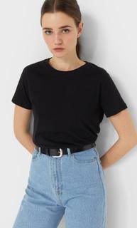 Stradivarius Ремень Женская Коллекция Черный 70