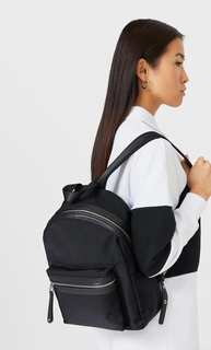 Stradivarius Рюкзак Из Ткани Женская Коллекция Черный 103