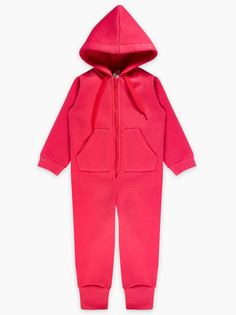 Комбинезон с капюшоном Веселый малыш 351/140/ Коралл р.122