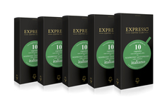 Кофе в капсулах Expresso Italiano 50 капсул для капсульной кофемашины системы Nespresso
