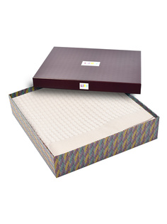 Плед FELICE хлопок, 230х160 см, Valerie Concept, серо-бежевый