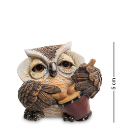 Фигура малая Сова "Барабанщик" (Sealmark)
