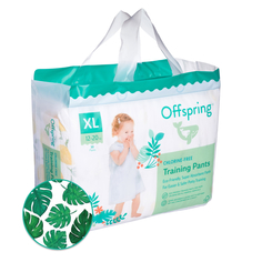 Трусики-подгузники Offspring Тропики XL (12-20 кг), 30 шт.