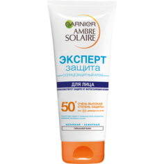 Крем для лица Garnier Ambre Solaire Эксперт защита SPF50+ 100мл