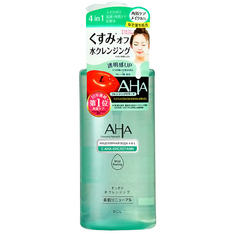 Мицеллярная вода AHA, для снятия макияжа и умывания 4-в-1 с фруктовыми кислотами 300 мл