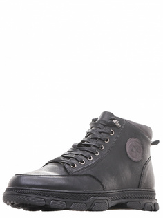 Ботинки мужские quattrocomforto 110-02MV-117KW черные 44 RU