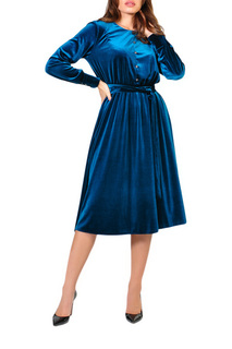 Вечернее платье женское Forus 19073-17 синее 44