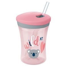 Поильник для девочек NUK Action Cup 12+ мес., 230 мл